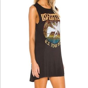 Lauren Moshi Deanna Crystal Led Zeppelin Sleeveless Dress, Size XS, Color Onyx